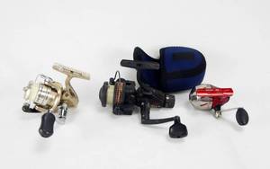 lot 138 image: Set of 3 Assorted Fishing Reels