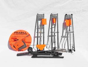 lot 148 image: Lot of 5 Ice Fishing Tip Ups