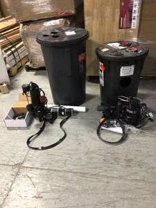 lot 29 image: Assorted  Pre-Plumbed Sump Pump System by Everbilt costumer returns see the pictures