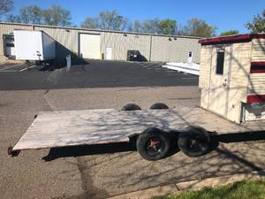 Camper and 20ft Trailer