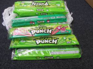 Sour Punch Straws...
