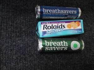 Breath Savers & Rolaids...