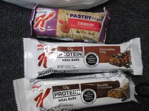 Protein Bars & Pastry Crisps...