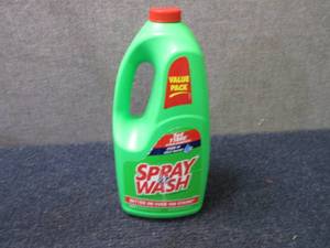 3- 60 oz Bottles Spray n Wash...