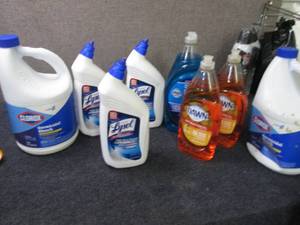 Box of Assorted Cleaners...