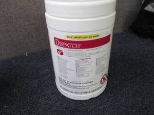 6 Canisters 150 ct Dispatch Disinfe...