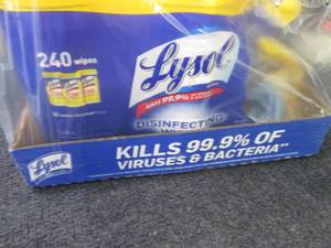 5- 8 ct Canisters Lysol Disinfectin...