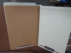 5 Boxes of 10ctbox End Tab Pressbo...