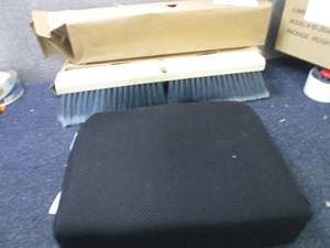 2- 18 inch Broom Heads, Lumbar Cush...