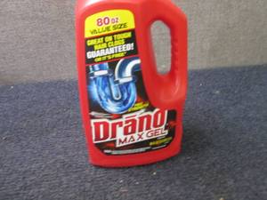 3- 80 oz Bottles Drano Max Gel...