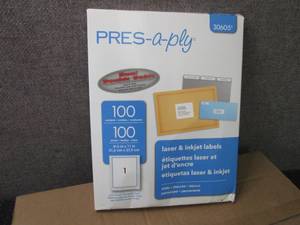 10 -100 ctpks  Laser & Inkjet Labe...
