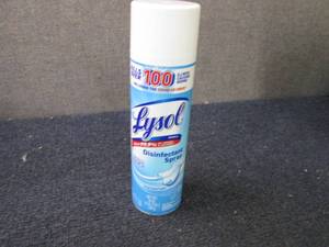 9- 19 oz Lysol Disinfectant Spray C...