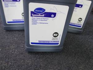 4- 2.5 L Diversey Speedball Cleaner...