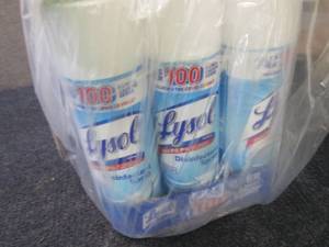 12- 19 oz Lysol Disinfectant Spray ...
