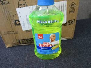 6- 45 oz Bottles Mr. Clean Antibact...