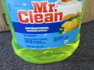 6- 45 oz Bottles Mr. Clean Antibact...