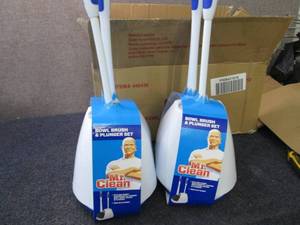 2 Sets Mr.Clean Bowl Brush & Plunge...