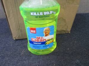 6- 45 oz Bottles Mr. Clean Antibact...