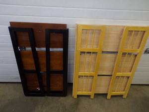 Pair of Folding Shelves