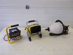 Heater, Work Light and Outdoor Light