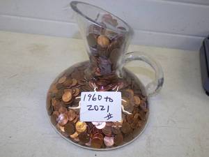 Bottle of Pennies