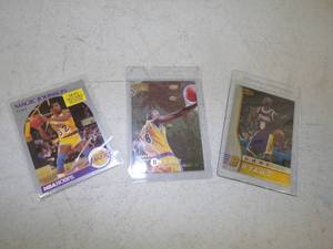 Koby Bryant and Majic Johnson Cards