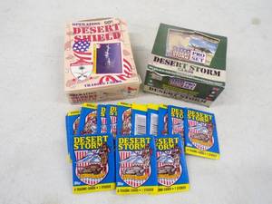 Desert Storm and Desert Shield Trading Cards