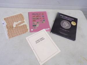 Air Mail Stamps and Coin Book