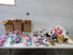 Large TY Stuffed animal Collection including McDonalds Happy Meal Toys