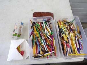 Advertising Pens and Pencils, Pepsi Glass and