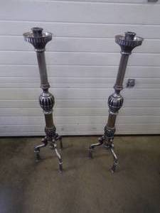 Pair of Large Candle Stick Holders