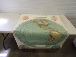 School Western Hemisphere Map