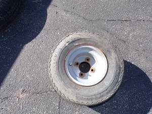 4 Hole Rim with Goodyear Tire