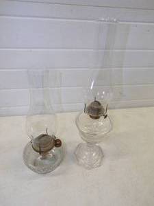 Pair of Kerosene Lamps
