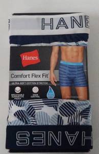 lot 768 image: Hanes Premium Comfort Flex Fit Mens Boxer Brief 3pk
