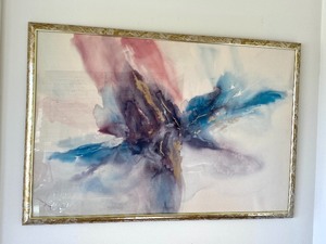 Framed Abstract Poster by Diedre Heller