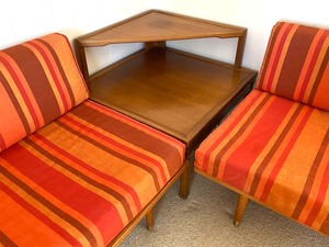 AMAZING Mid Century Corner Sectional