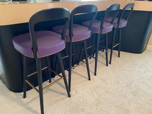 Set of Four Vintage Barstools