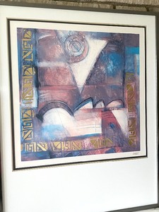 Abstract Framed Art