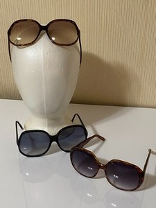 Three Pairs of Fun Vintage Ladies Sunglasses