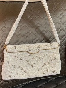 Two Vintage Handbags Whiting and Davis and Oberon