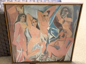 Framed Vintage Print