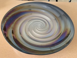 Decorative Glass Bowl and Glass and Mosaic Balls