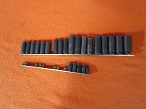 lot 39 image: Mac Tools 38 Metric Impact Sockets
