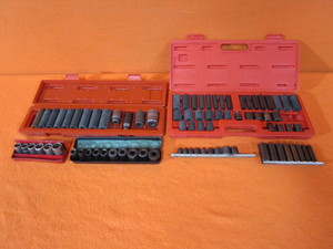 lot 44 image: 38 & 12 Std & Metric Impact Sockets