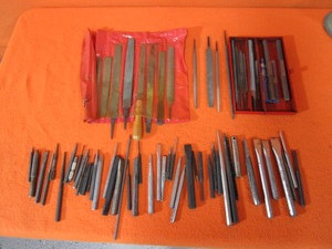 lot 72 image: Chisels, Punches, Files
