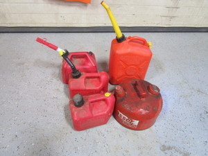 lot 92 image: Gas Cans