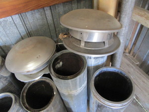 lot 10-B image: Insulated Chimney Pipe Sections & Caps