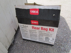 lot 102 image: (New) Toro Rear Bag Kit