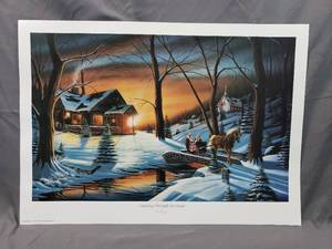 lot 38 image: Dashing Through the Snow by Ron Iverson